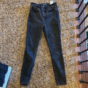 Hollister Women's High Rise Black Jeans
